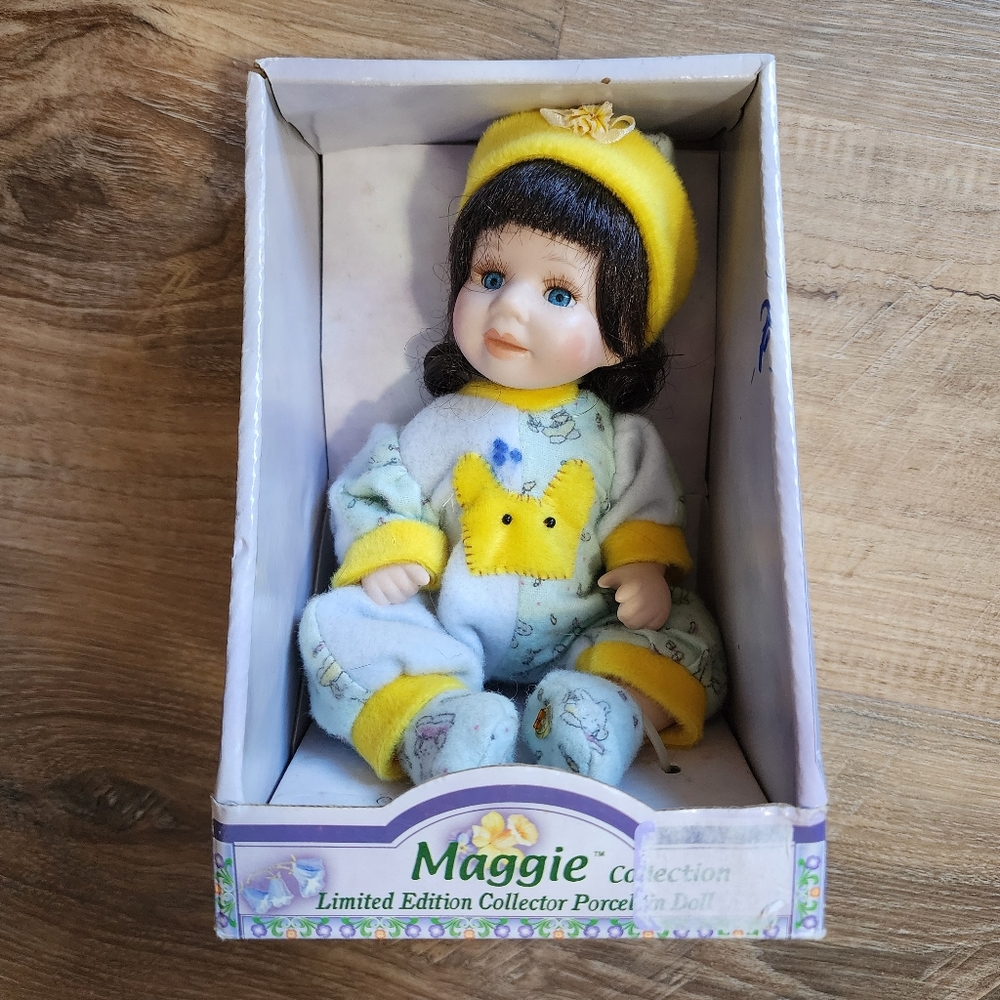 Limited Edition Porcelain "Maggie" Doll from the Christina Verdi Collection 2004